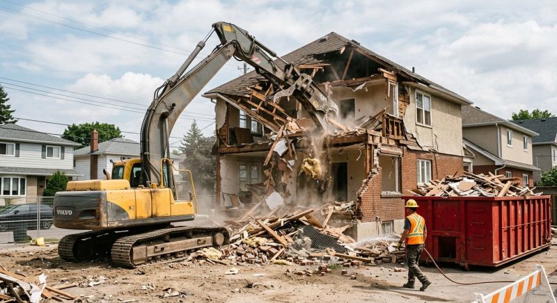 Cabin Demolition in Freehold, NJ